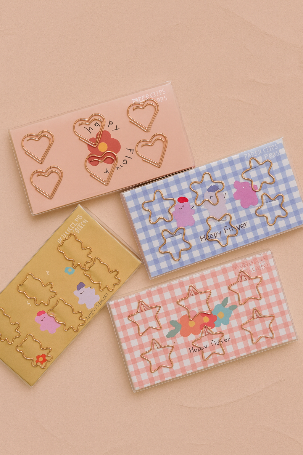 Kawaii Paper Clip set