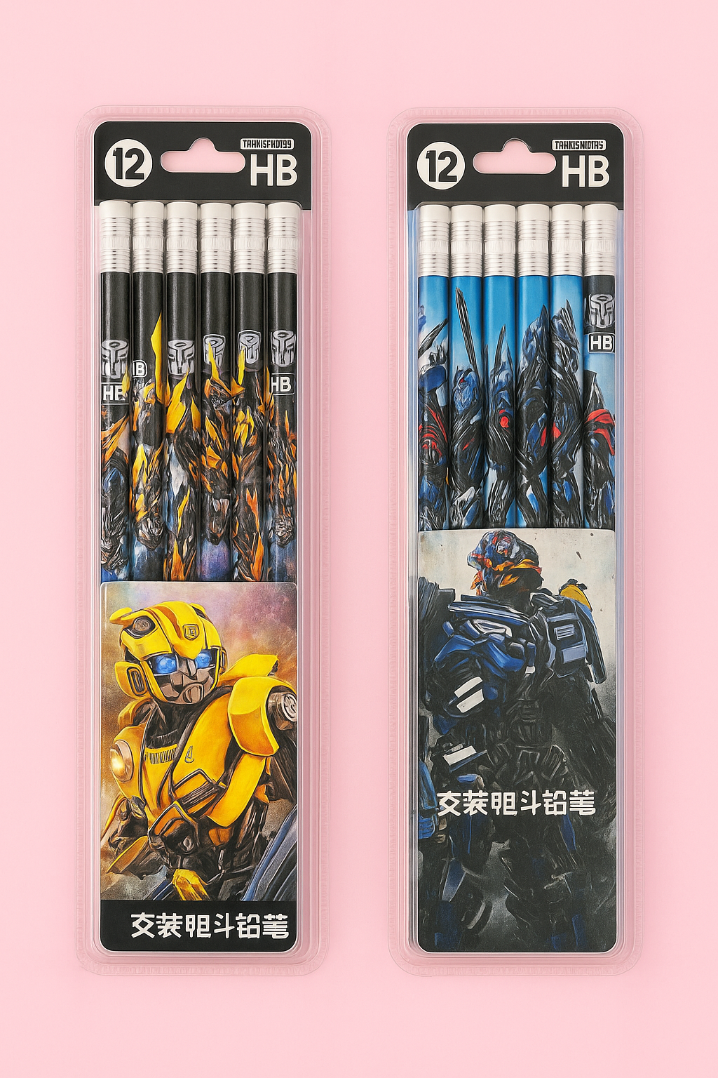 Transformers pencil set