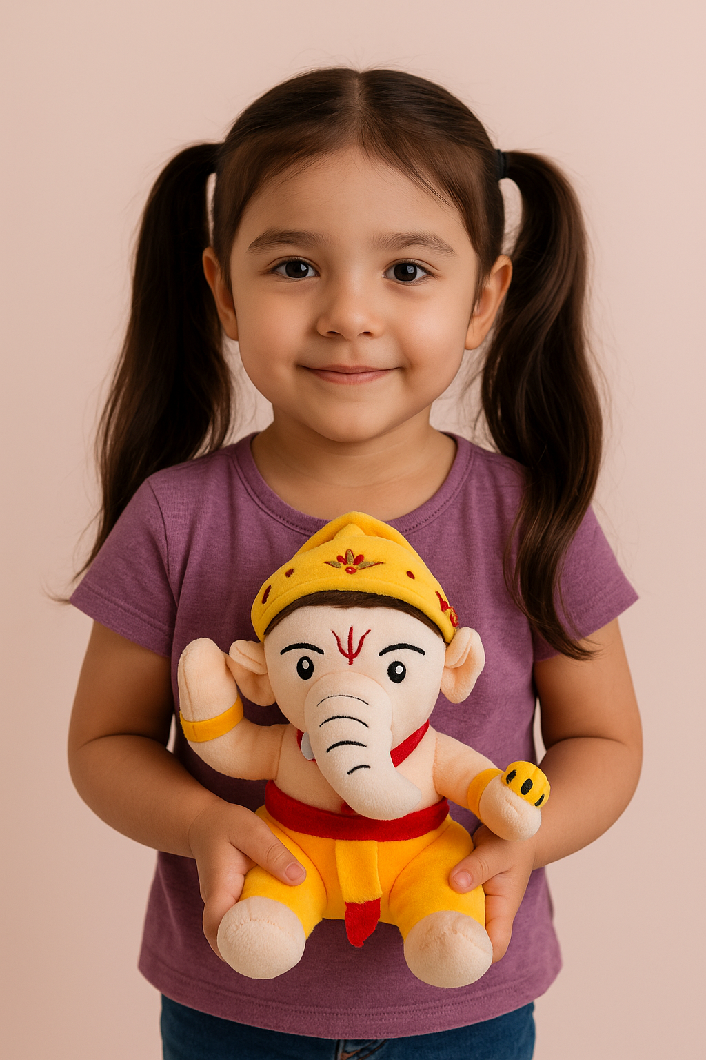 Ganpathy baba music soft toy