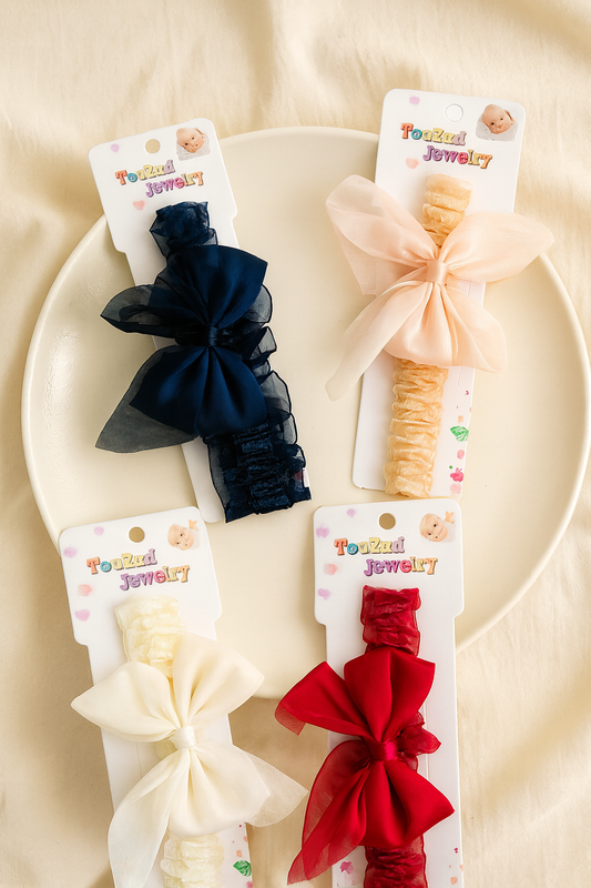 Bow baby hair bands
