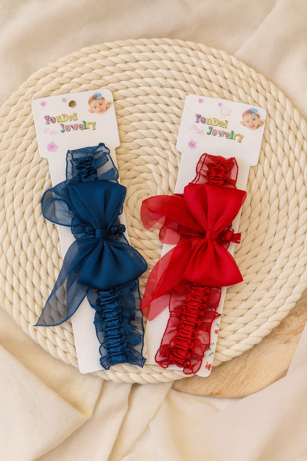 Bow baby hair bands