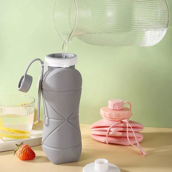 Expandable Silicon Water Bottle