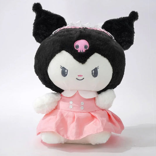 Goth kuromi cute soft toy
