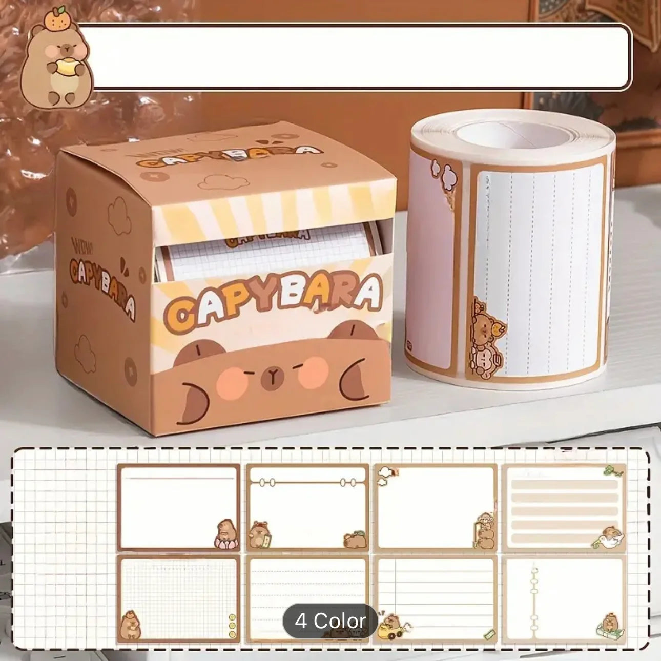 Cappa Bear Sticky Notes