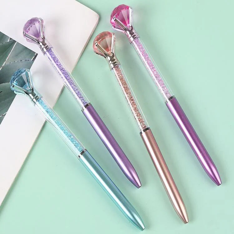 Diamond luxury Metal ball Pen