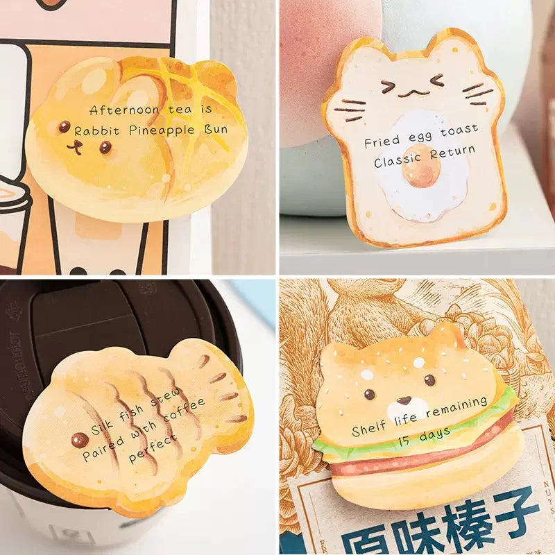 Sweetpaws bakeshop sticky notes