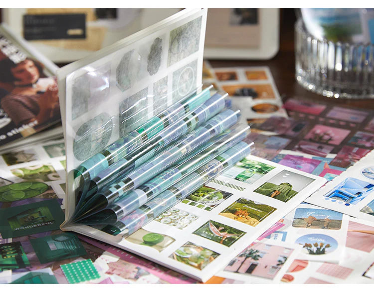 Kawaii Journaling Deco Sticker Book - 20 Sheets