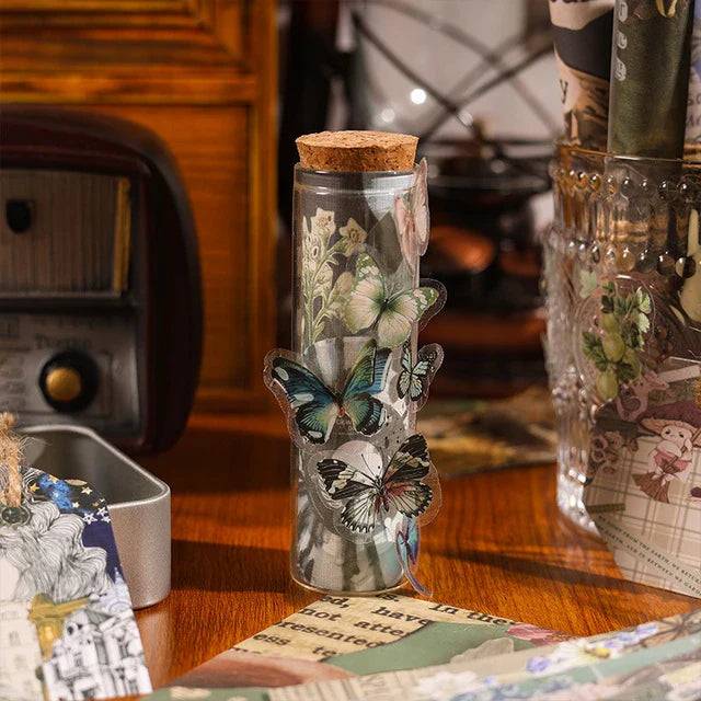 Vintage Journaling Kit with all supplies
