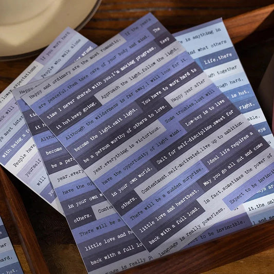 Memories Message Sticker Sheet - 3 Sheets