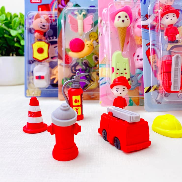 Fireman Eraser Pack