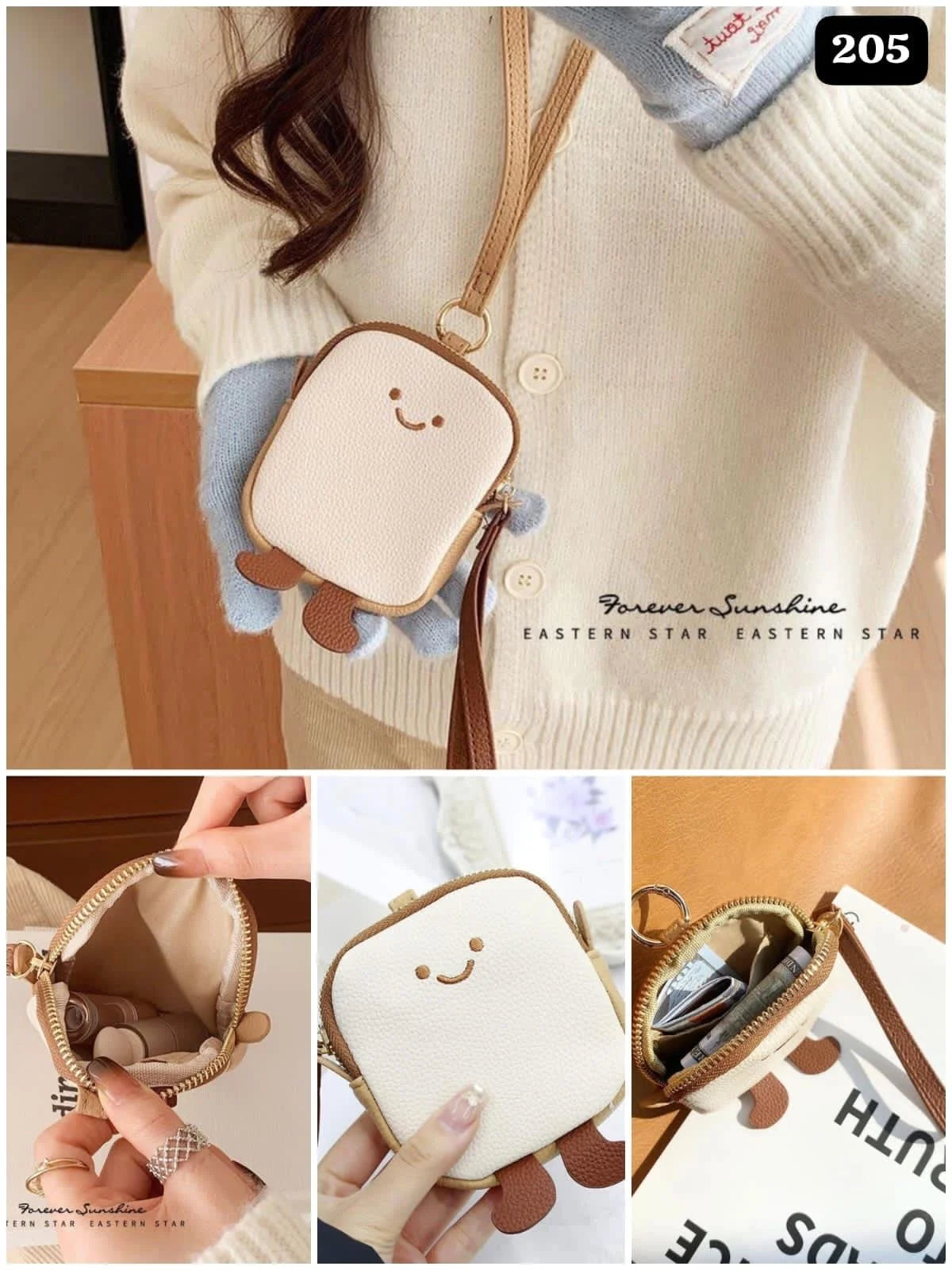 Korean Toastie Pouch With Mini Belt