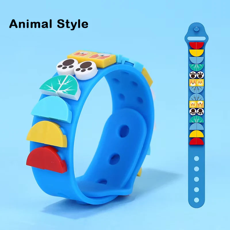 Diy Dots Lego Silicon Wrist Band