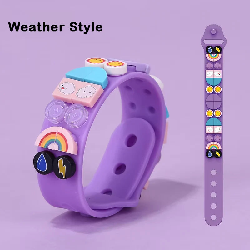 Diy Dots Lego Silicon Wrist Band