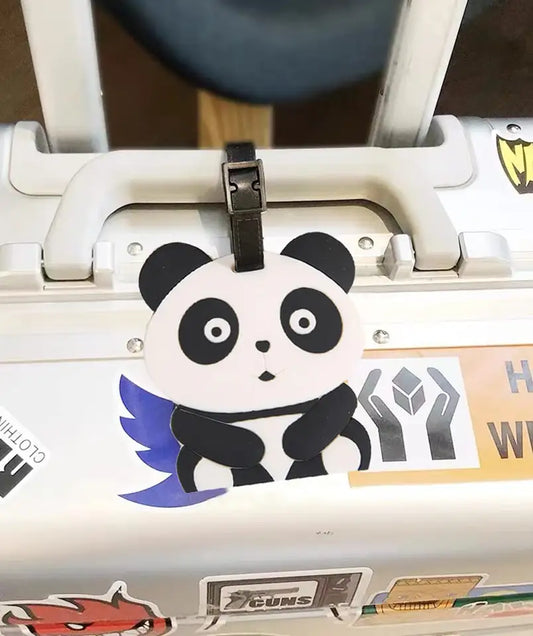 Panda Luggage Tag