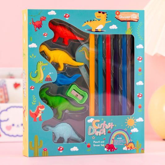 13 in 1 scented pencil eraser gift theme set