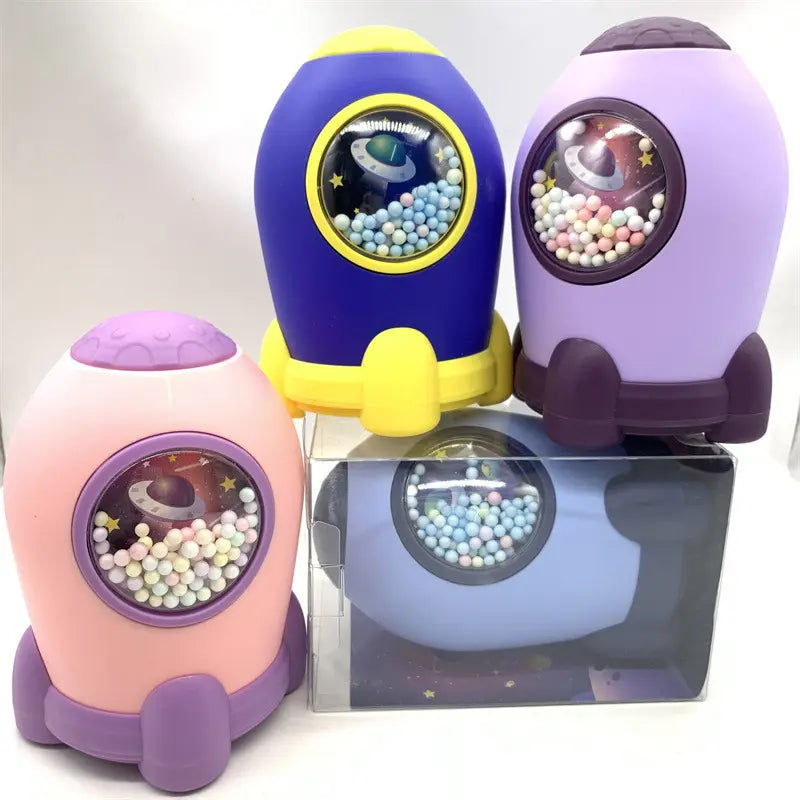 Rocket Space Piggy Bank