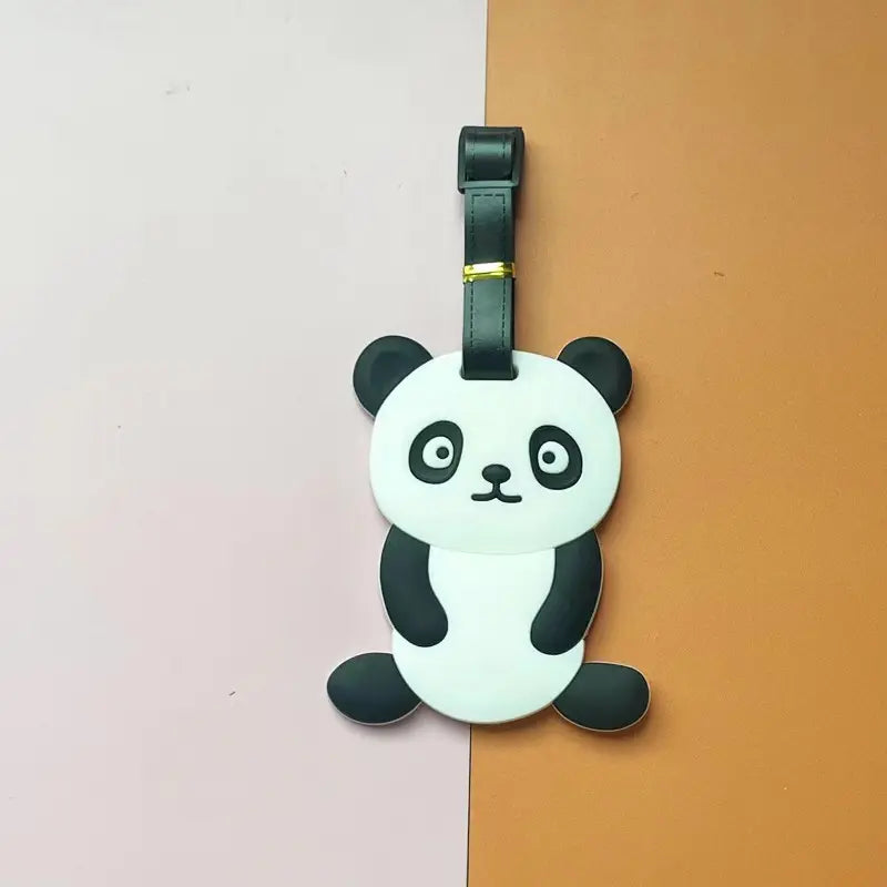 Panda Luggage Tag