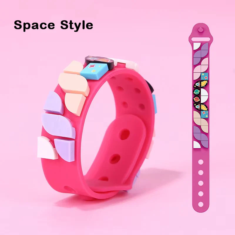 Diy Dots Lego Silicon Wrist Band