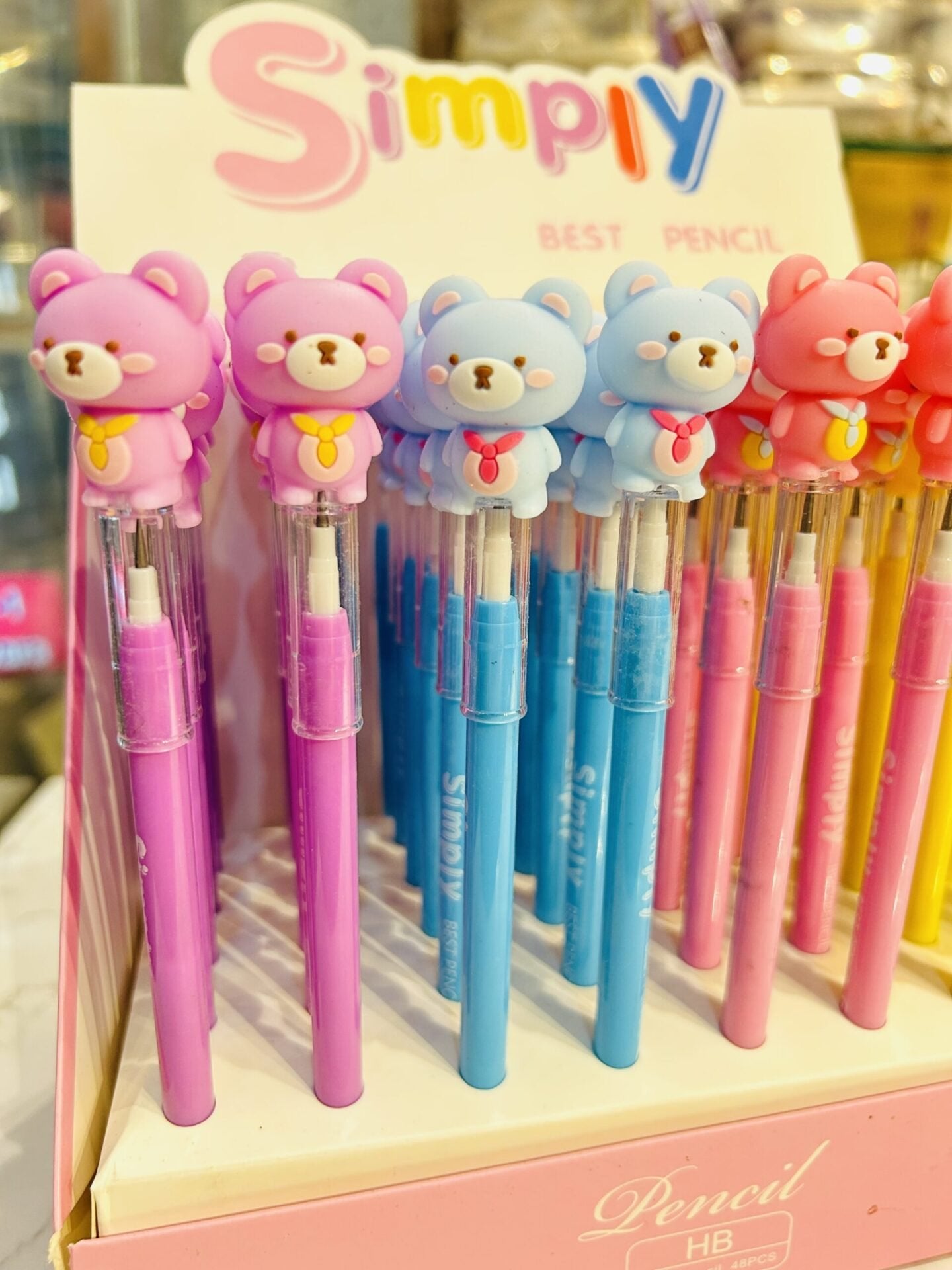 Teddy Push Pencil