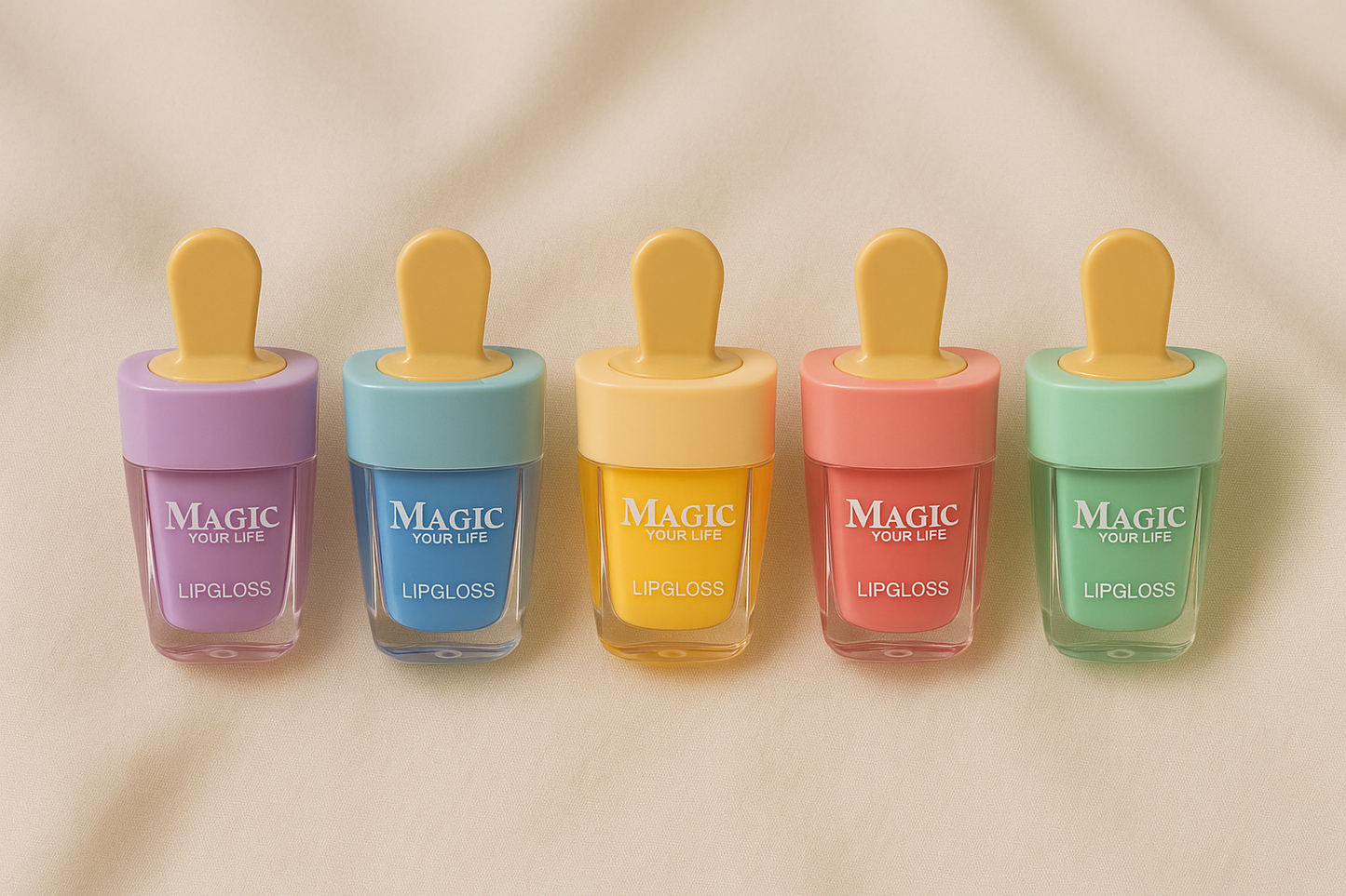 Cute Magic Ice Cream Lip Gloss