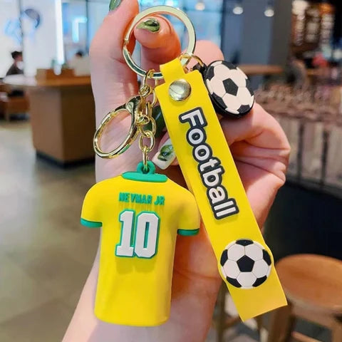 Football jersey keychain