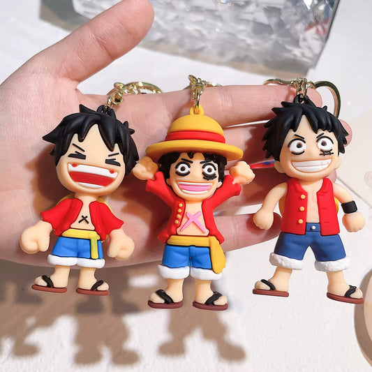 Monkey d luffy keychain