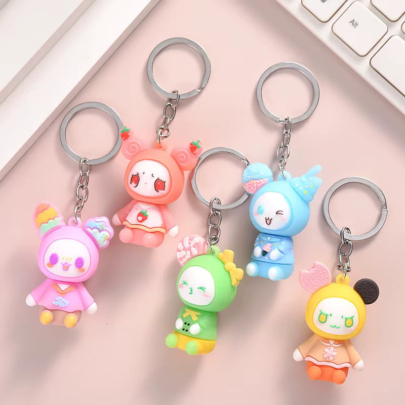 Kawaii doll cute keychain