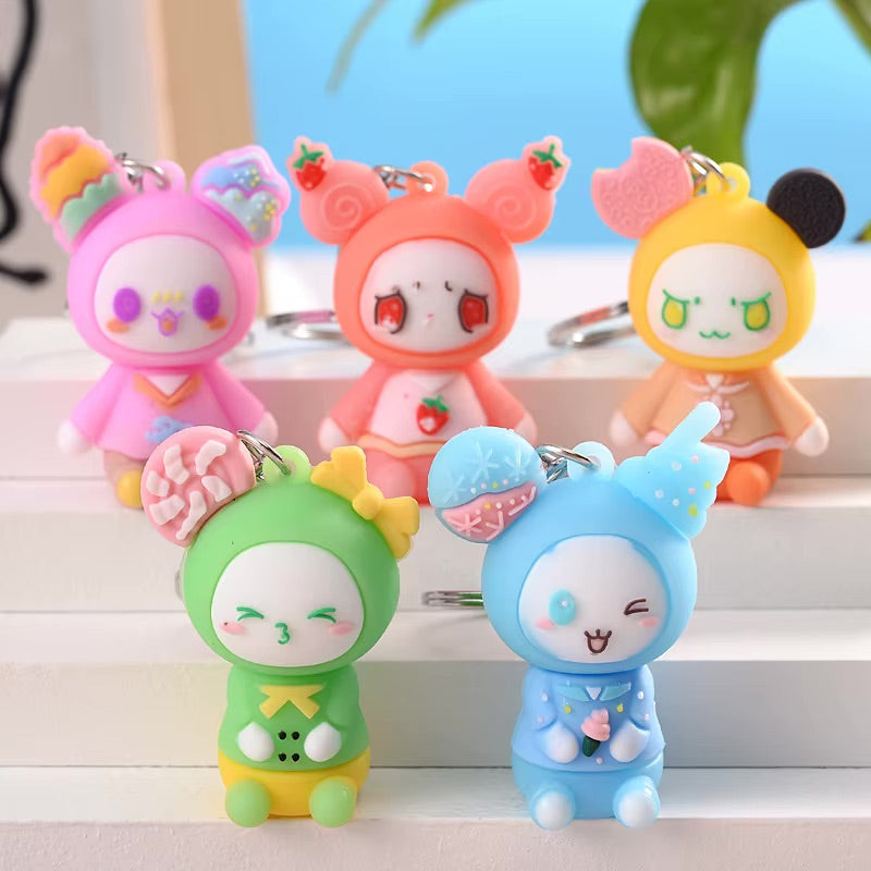 Kawaii doll cute keychain