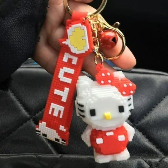 HELLO kitty keychain