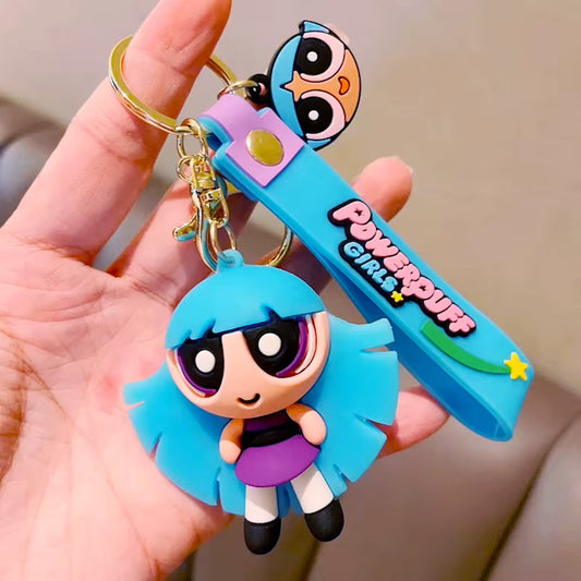 Mix media keychain
