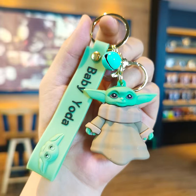 Mix media keychain