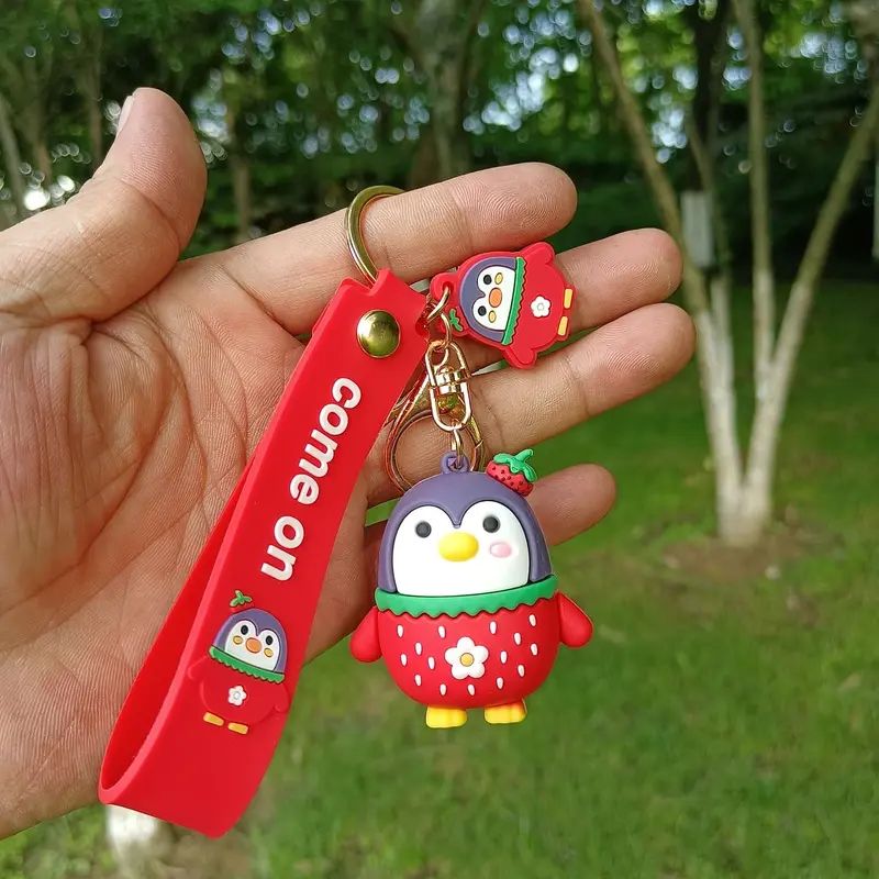 cute penguin keychain