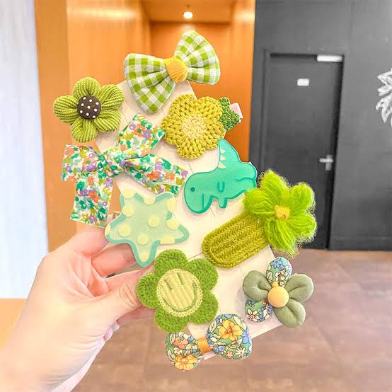 Pintresty kids korean hair hair clip set