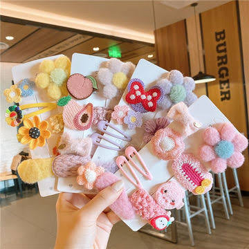Pintresty kids korean hair hair clip set