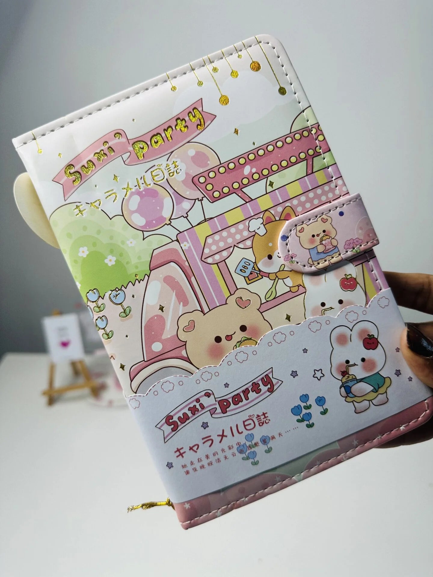 Kawaii Bear Notebook