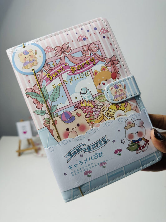 Kawaii Bear Notebook