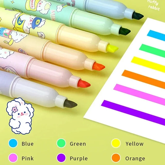 Kawaii Cute Erasable Highlighter