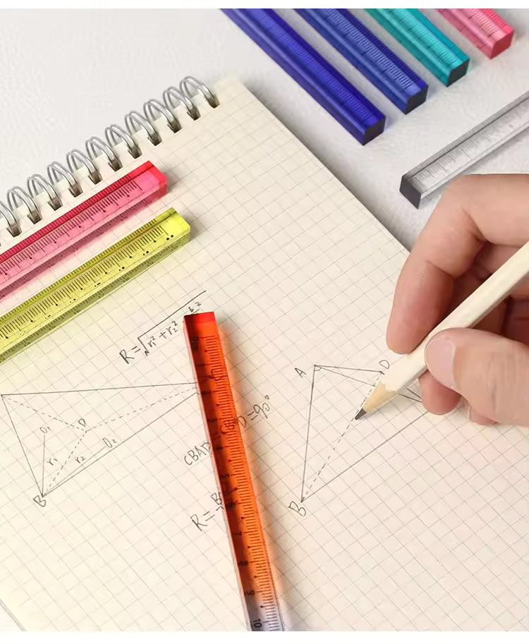 3D Crystal Ruler- 30 CM and 20 CM
