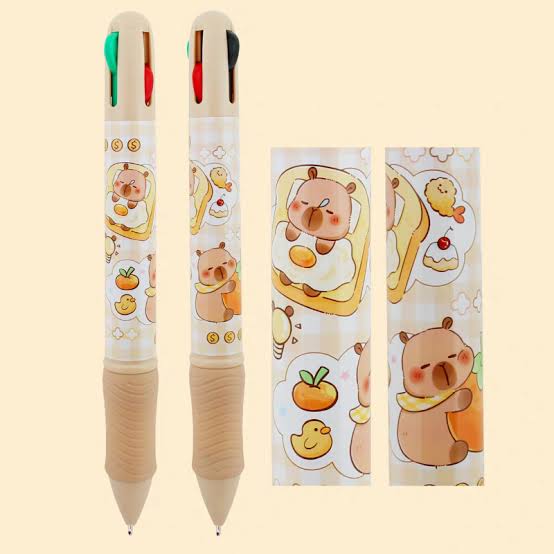 Cappy beara kawaii jumbo 4 in 1 pen