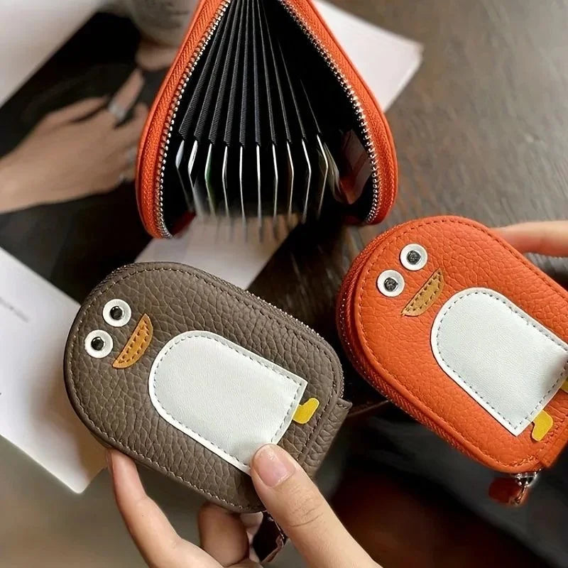 Kawaii Penguin Card Holder