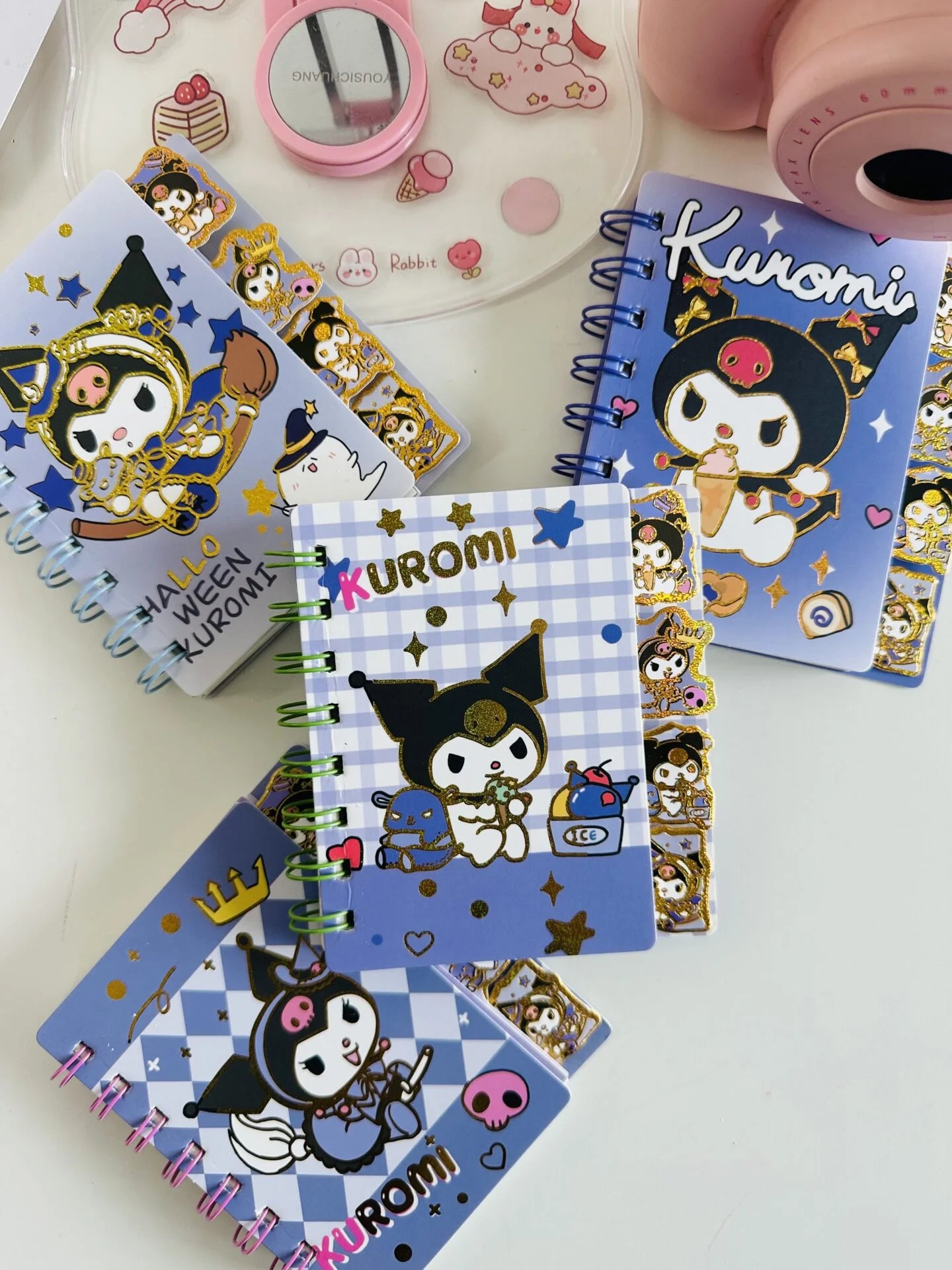 Kuromi Small Spiral Diary- Kawaii