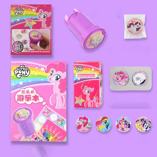 Unicorn pony DIY Sticker Stamp - 200 Stickers
