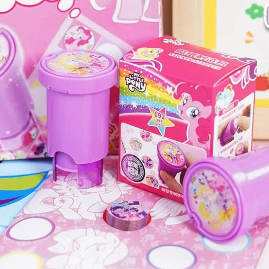 Unicorn pony DIY Sticker Stamp - 200 Stickers