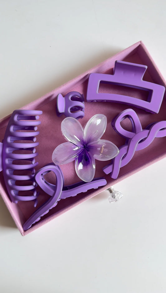 Pintresty Korean Hair Claw Clip Set