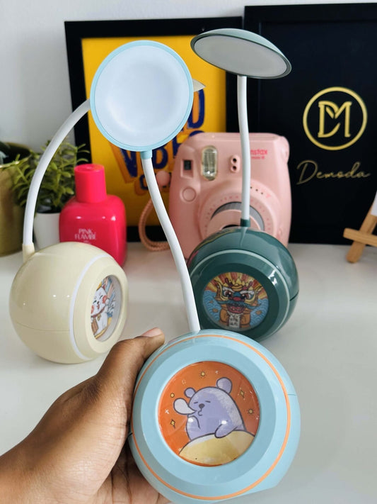 Kawai Night Lamp With Sharpener And Eraser