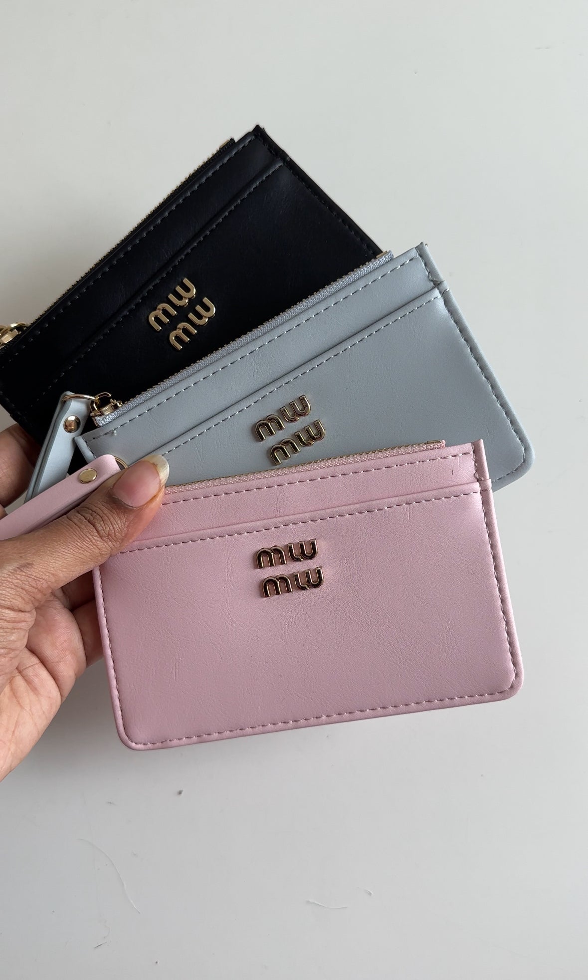 Min min korean wallet and card holder