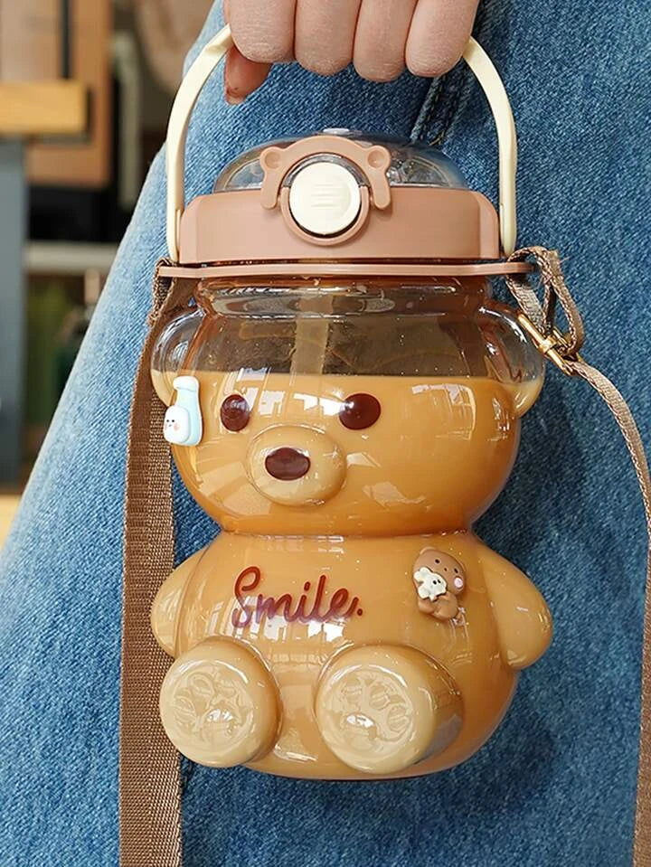 Kawai Teddy Water Bottle Single Sipper