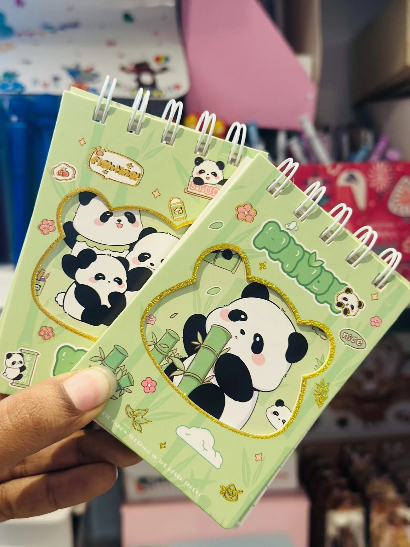 Mini Pocket Panda Notepad