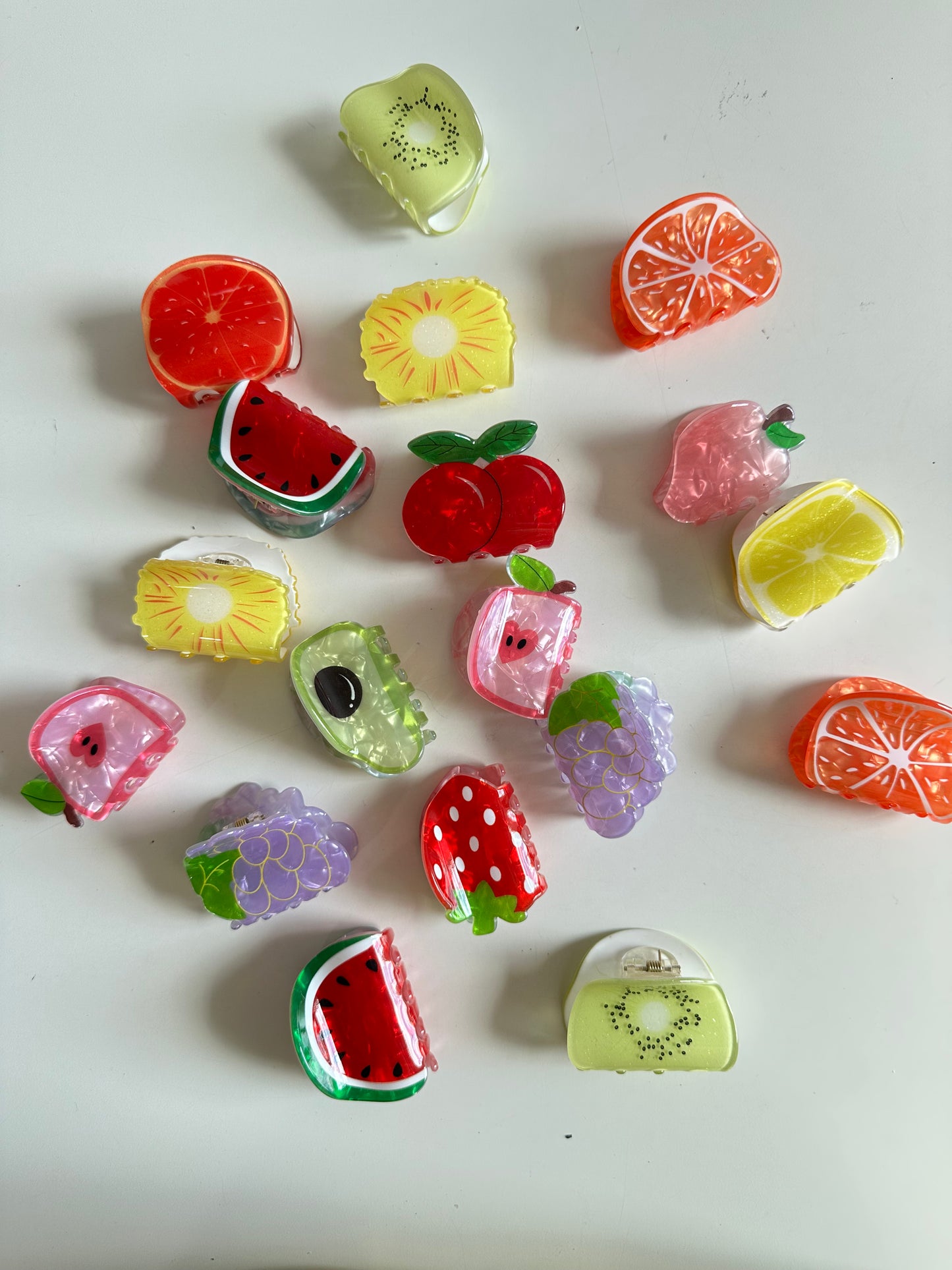 Citrus Fruit Hair Claw Clip