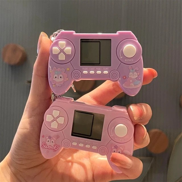Joystick Video Game Keychain